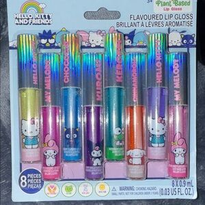 Sanrio Hello Kitty Flavored Lip Gloss Set